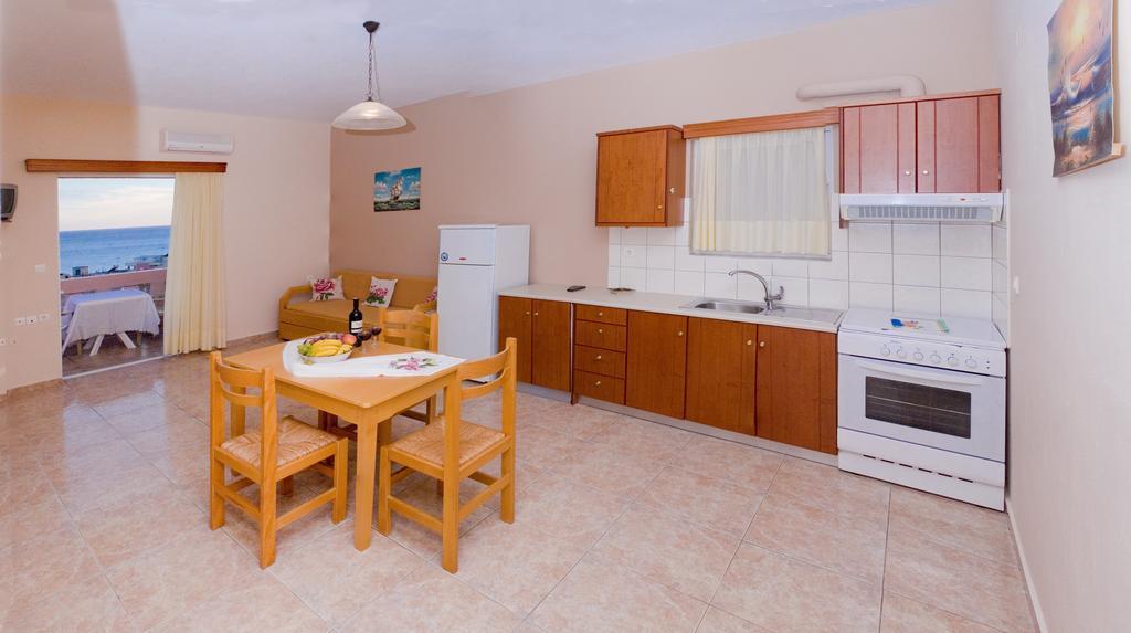 팔라이오코라 Margarita Αpartments Sea View 아파트 객실 사진